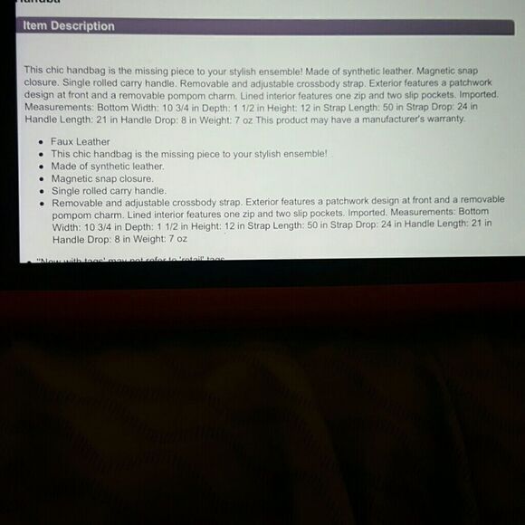 Circus by Sam Edelman brown bag - Picture 4 of 8